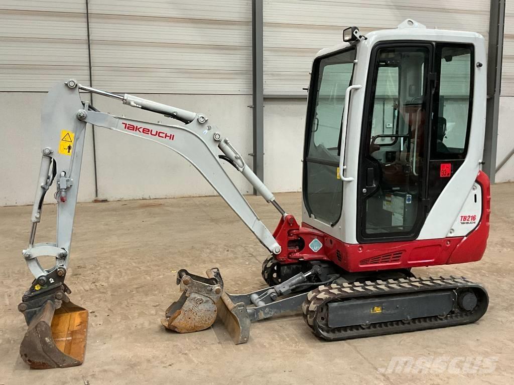 Takeuchi TB 216 Εκσκαφάκι (διαβολάκι) < 7t