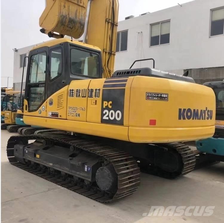Komatsu PC 200-7 Εκσκαφείς με ερπύστριες