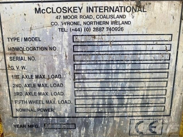 McCloskey Compaq Κινητές μηχανές κοσκινίσματος