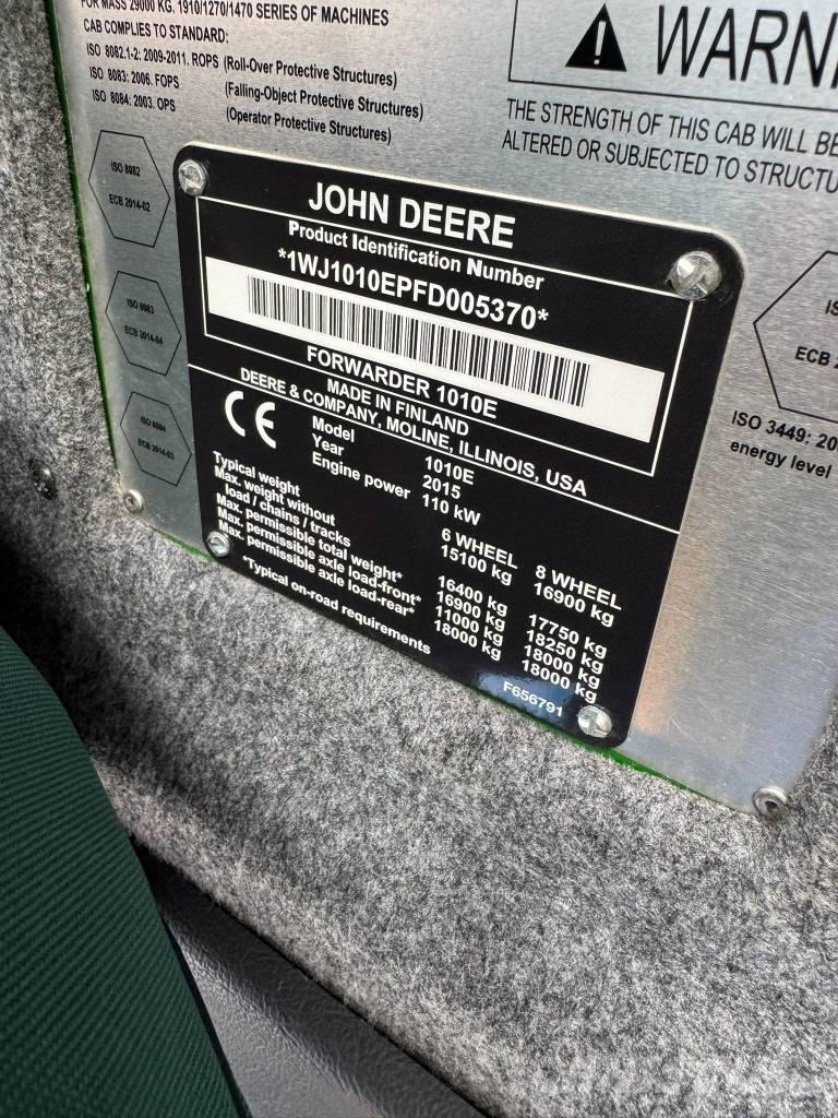 John Deere 1010 E Μεταφορείς ξυλείας