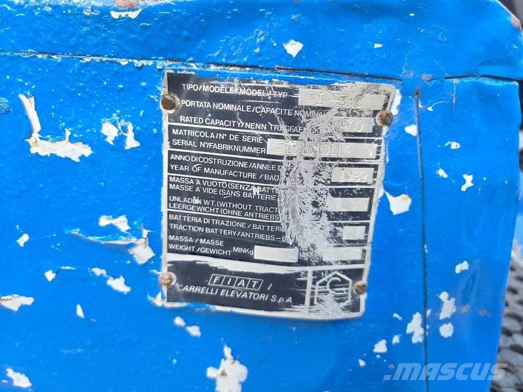 Fiat DI 35 C Πετρελαιοκίνητα Κλαρκ