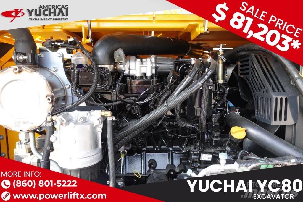 Yuchai YC80 Εκσκαφείς με ερπύστριες