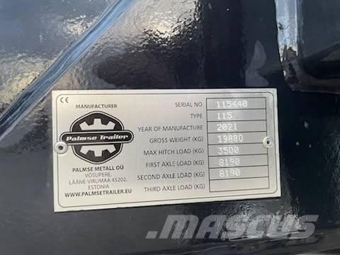 Palmse Trailer 115 Αφαιρετές ημιρυμούλκες