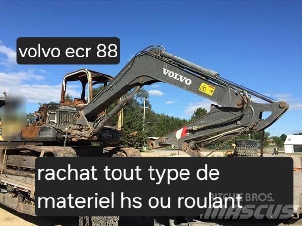 Volvo ECR 88 Μπούμες και κουτάλες