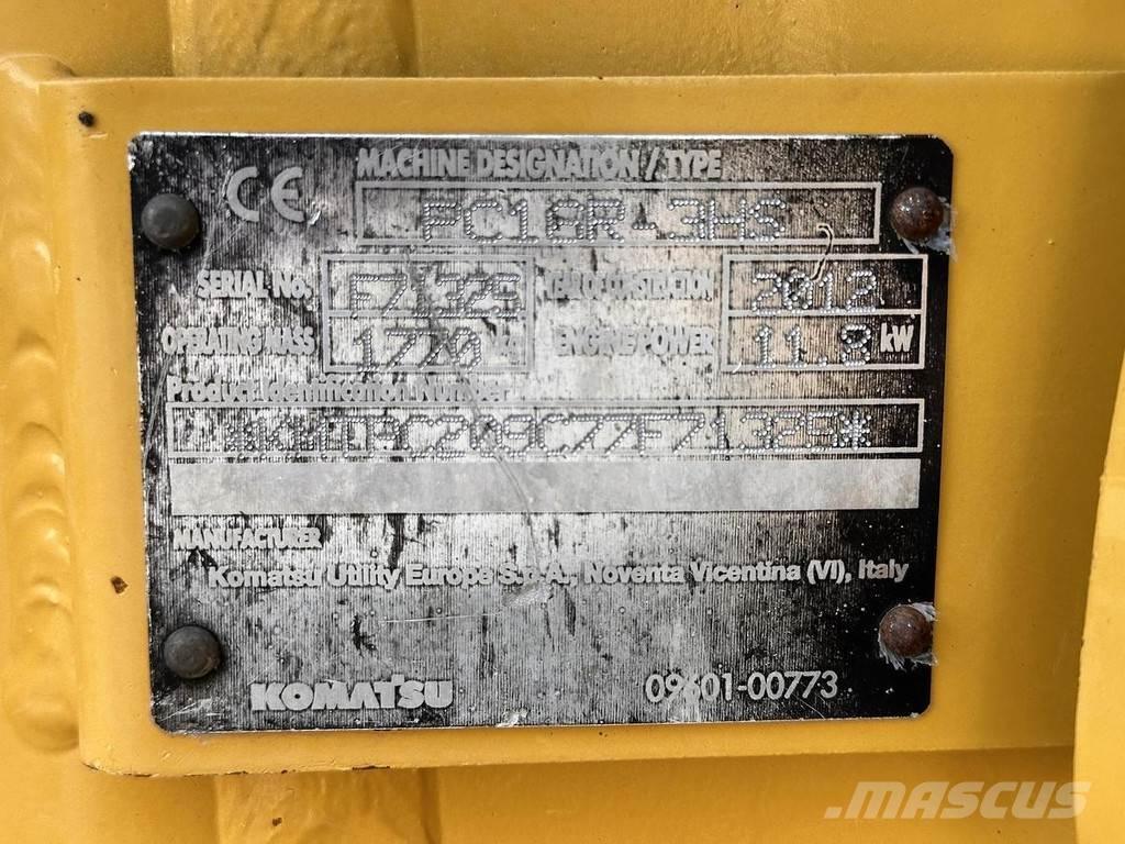 Komatsu PC16R-3HS Εκσκαφάκι (διαβολάκι) < 7t