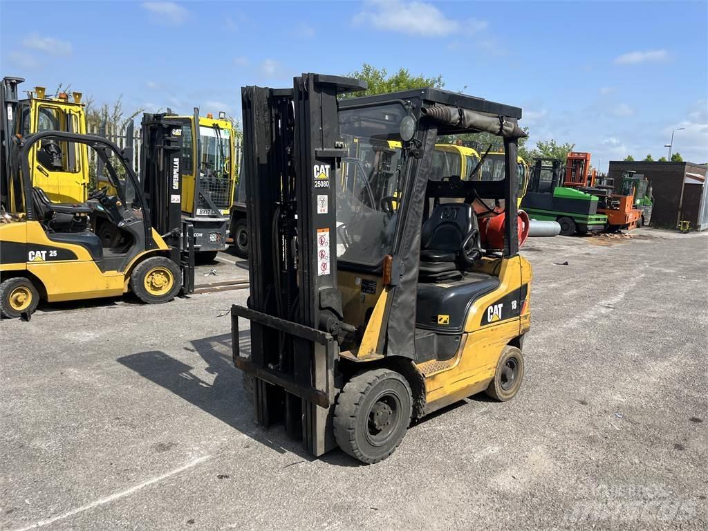 CAT GP18NT Περονοφόρα ανυψωτικά κλαρκ με φυσικό αέριο LPG