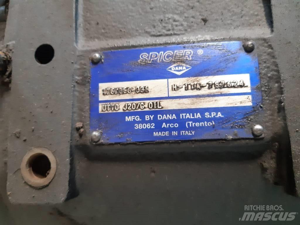 Ponsse Ergo 6W Μετάδοση