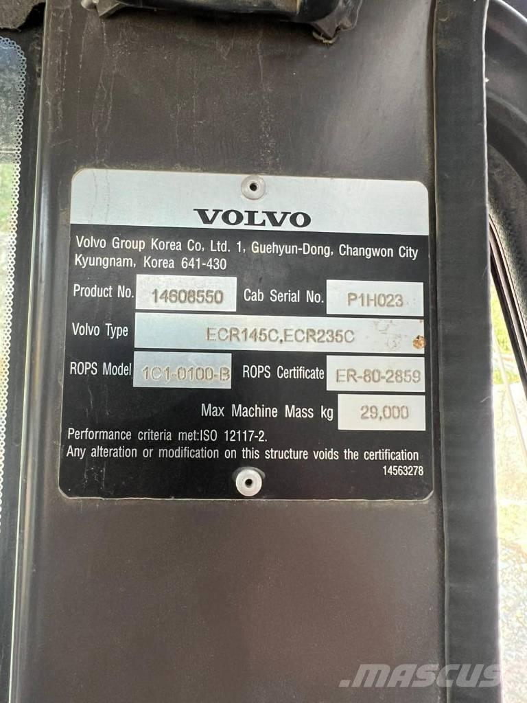 Volvo ECR 235 C L Εκσκαφείς με ερπύστριες