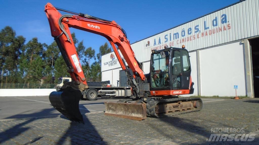 Kubota KX 080-4 Μίνι εκσκαφείς 7t - 12t
