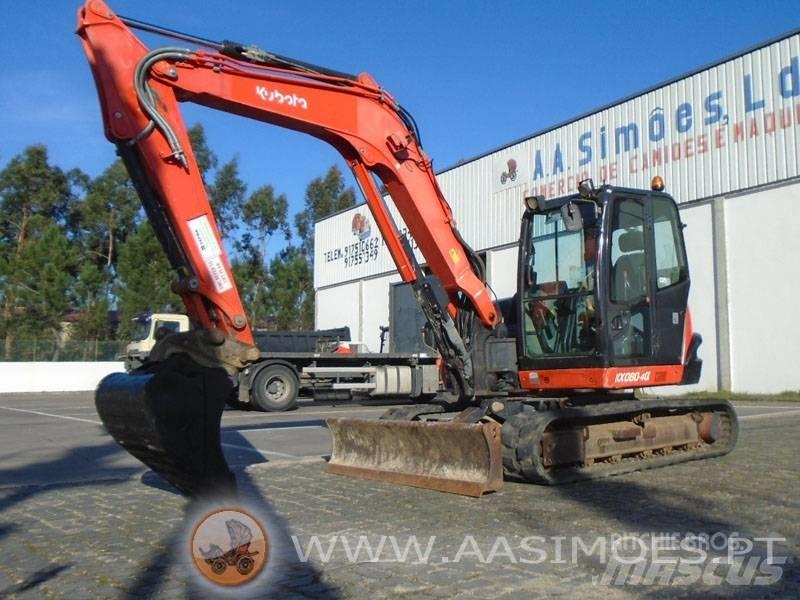 Kubota KX 080-4 Μίνι εκσκαφείς 7t - 12t