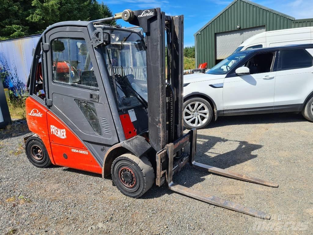 Linde H 20 Περονοφόρα ανυψωτικά κλαρκ με φυσικό αέριο LPG