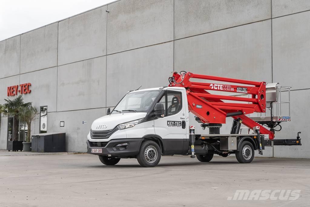 CTE ZED 20.4HN Εναέριες πλατφόρμες τοποθετημένες σε φορτηγό