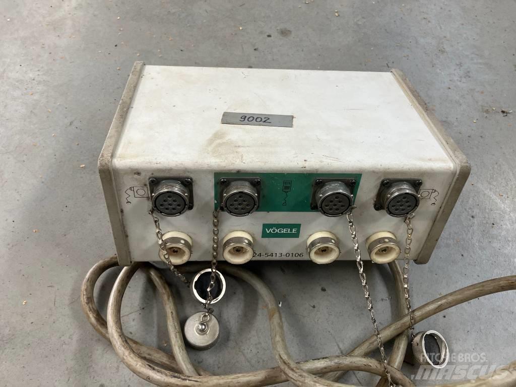 Vögele S 800/700/600 Επίστρωση ασφάλτου
