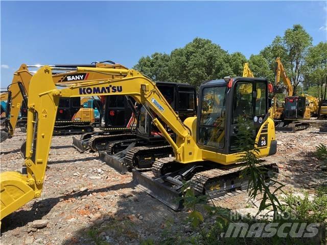 Komatsu PC56-7 Εκσκαφείς με ερπύστριες