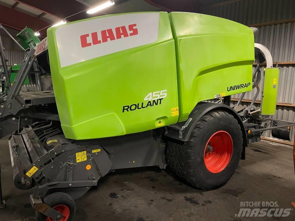 CLAAS 455 Uniwrap Πρέσες κυλινδρικών δεμάτων