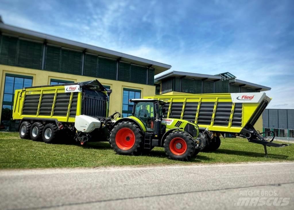 Fliegl Cargos Ρυμούλκα με διάταξη αυτοφόρτωσης