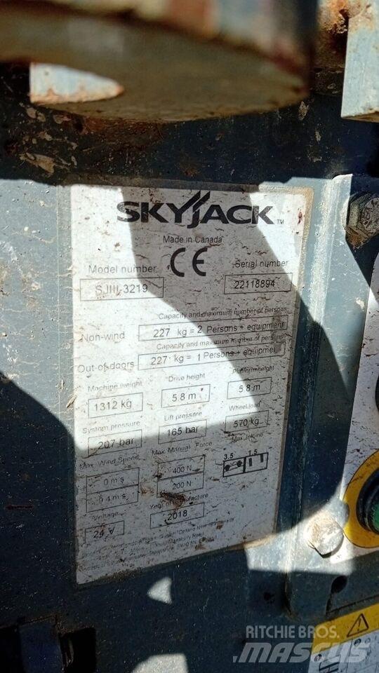 SkyJack SJ 3219 Ανυψωτήρες ψαλιδωτής άρθρωσης