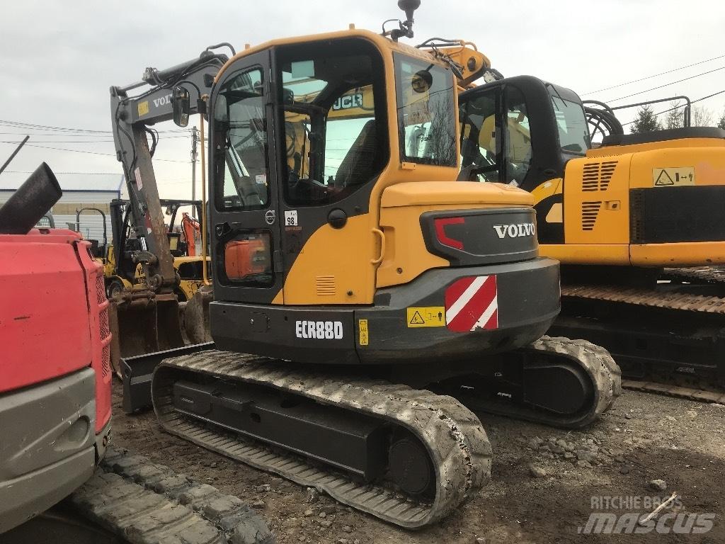 Volvo ECR 88 D Μίνι εκσκαφείς 7t - 12t