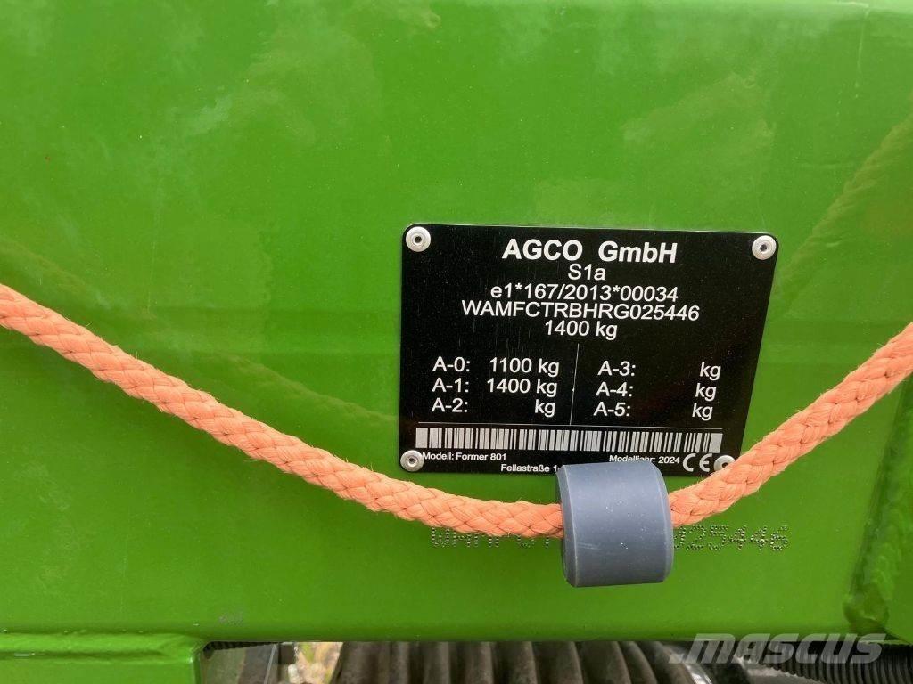 Fendt Former 801 Τσουγκράνες και χορτοξηραντικές μηχανές