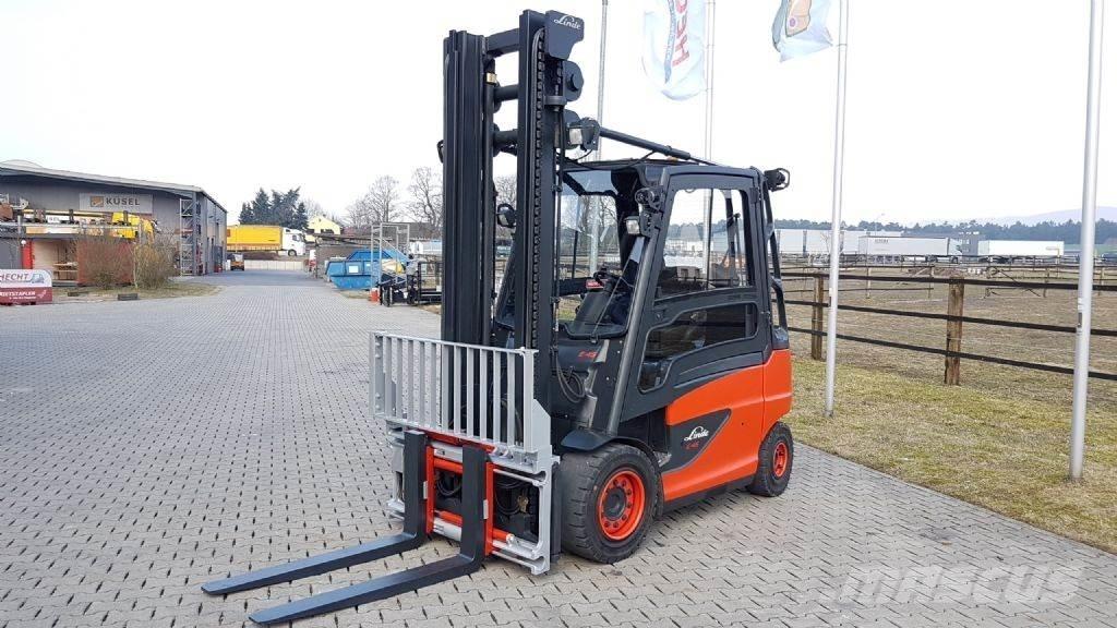 Linde E45H-01/550 Ηλεκτρικά περονοφόρα ανυψωτικά κλαρκ