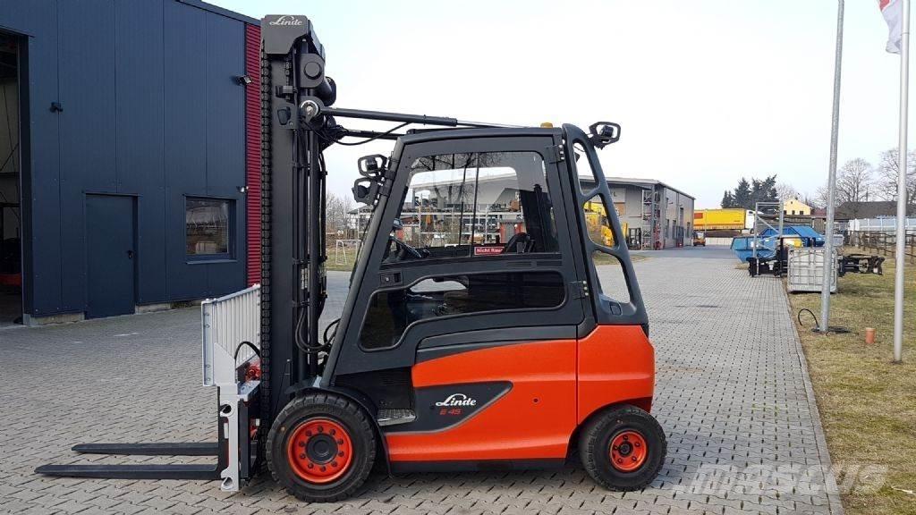 Linde E45H-01/550 Ηλεκτρικά περονοφόρα ανυψωτικά κλαρκ