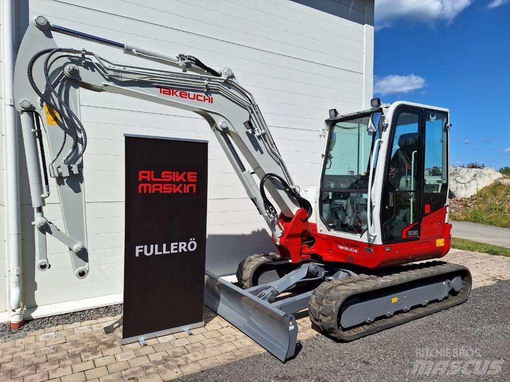 Takeuchi TB260 Εκσκαφάκι (διαβολάκι) < 7t