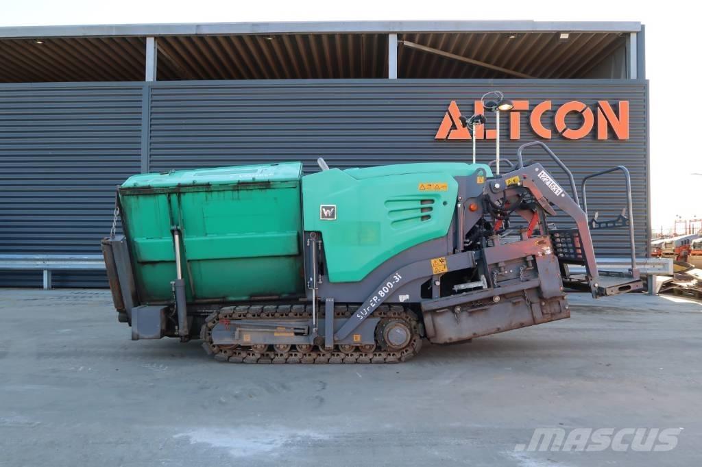 Vögele SUPER 800-3I Επίστρωση ασφάλτου