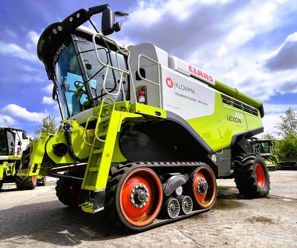CLAAS Lexion 750 TT Θεριζοαλωνιστικές μηχανές