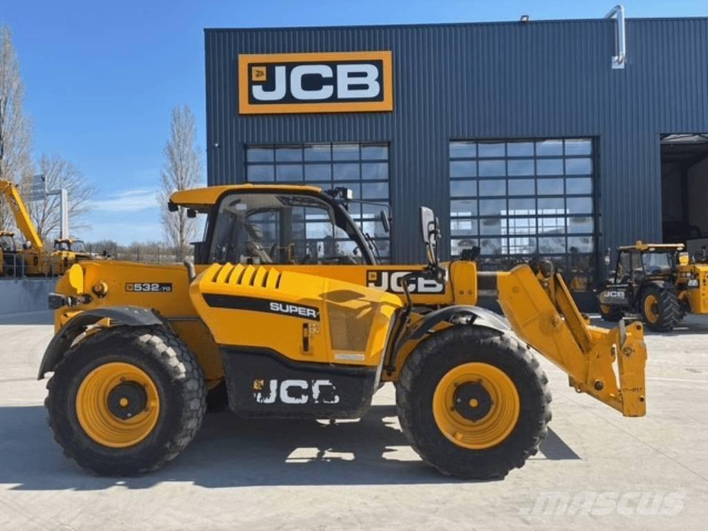 JCB 532-70 Συστήματα τηλεχειρισμού για τη γεωργία