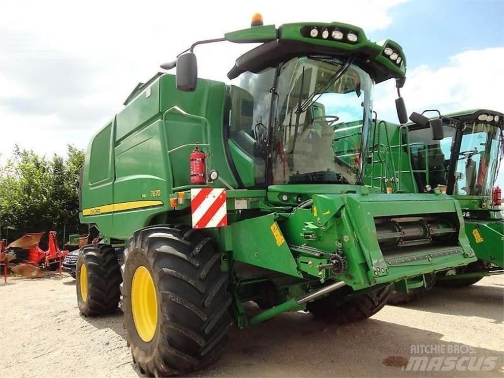 John Deere t670 Θεριζοαλωνιστικές μηχανές
