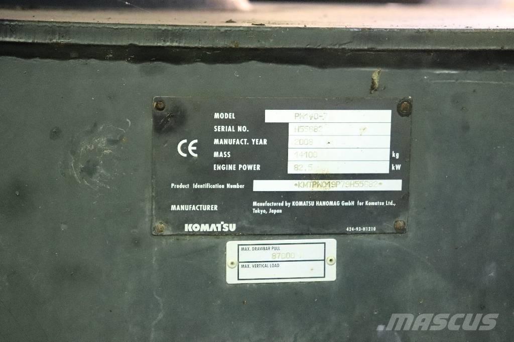 Komatsu PW 140-7 Εκσκαφείς Φορτωτές τύπου JCB