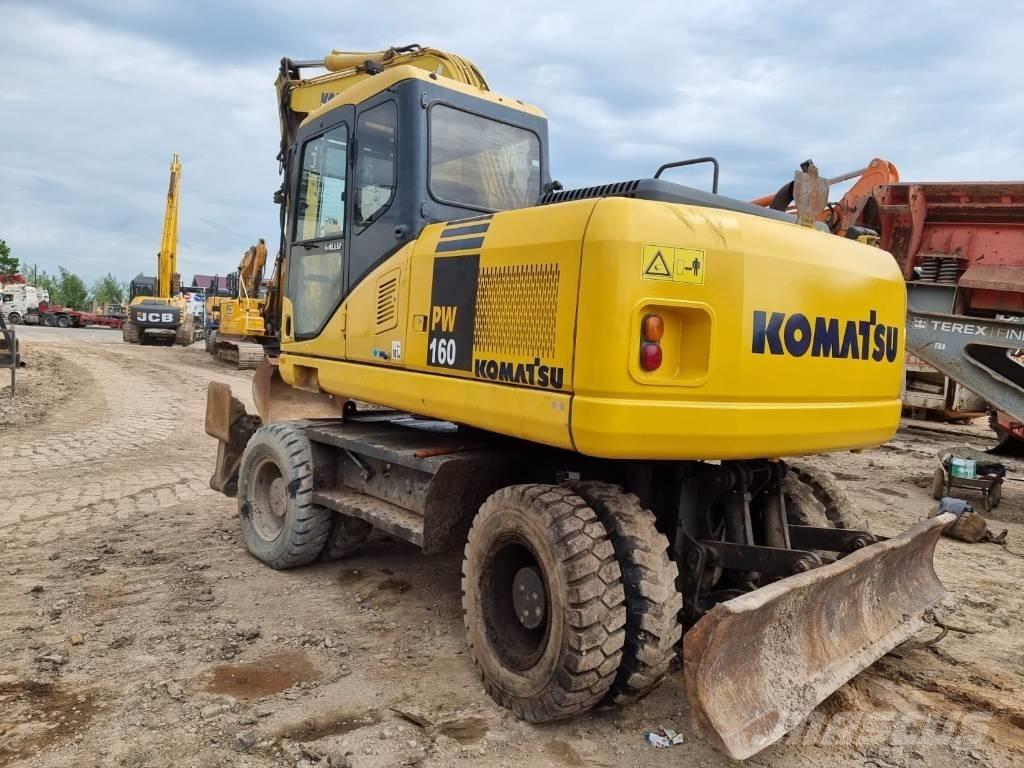 Komatsu PW 160-7 Εκσκαφείς με τροχούς - λάστιχα