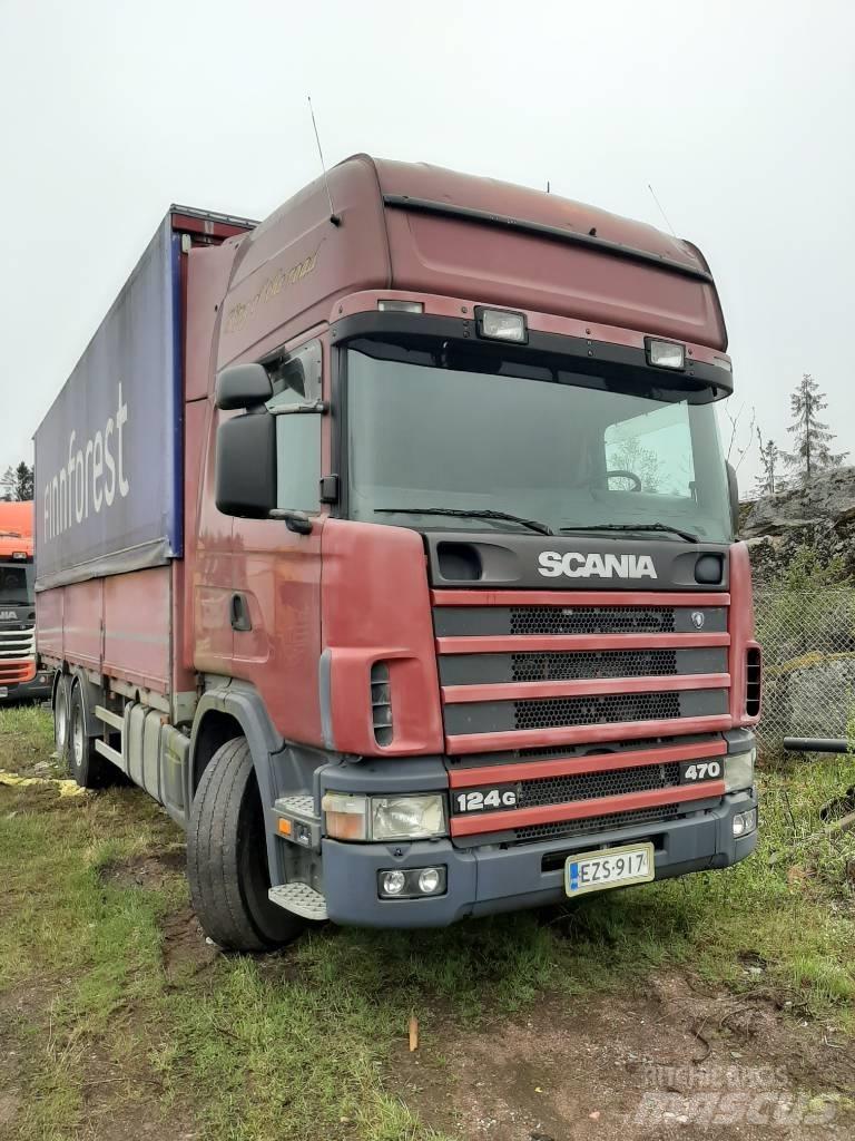 Scania R 124 Φορτηγά Καρότσα - Κουρτίνα