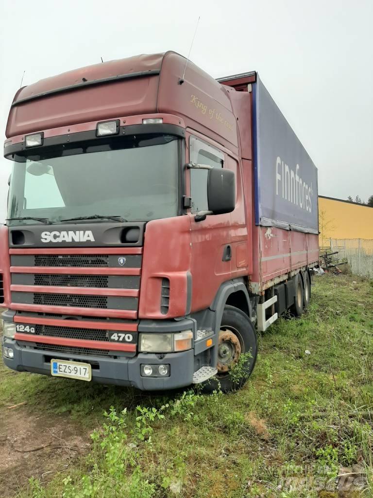 Scania R 124 Φορτηγά Καρότσα - Κουρτίνα