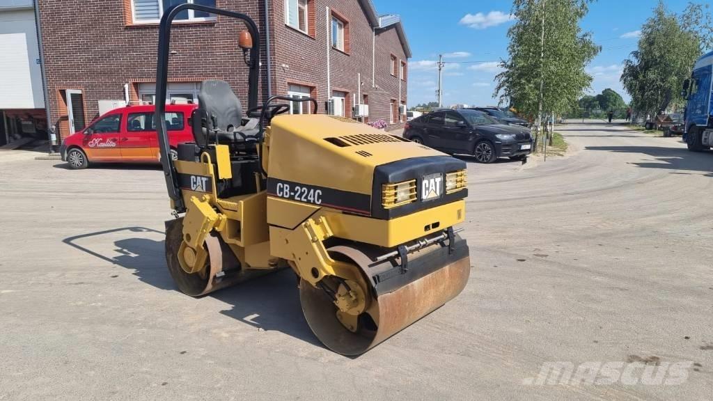 CAT CB 224 C Οδοστρωτήρες διπλού κυλίνδρου