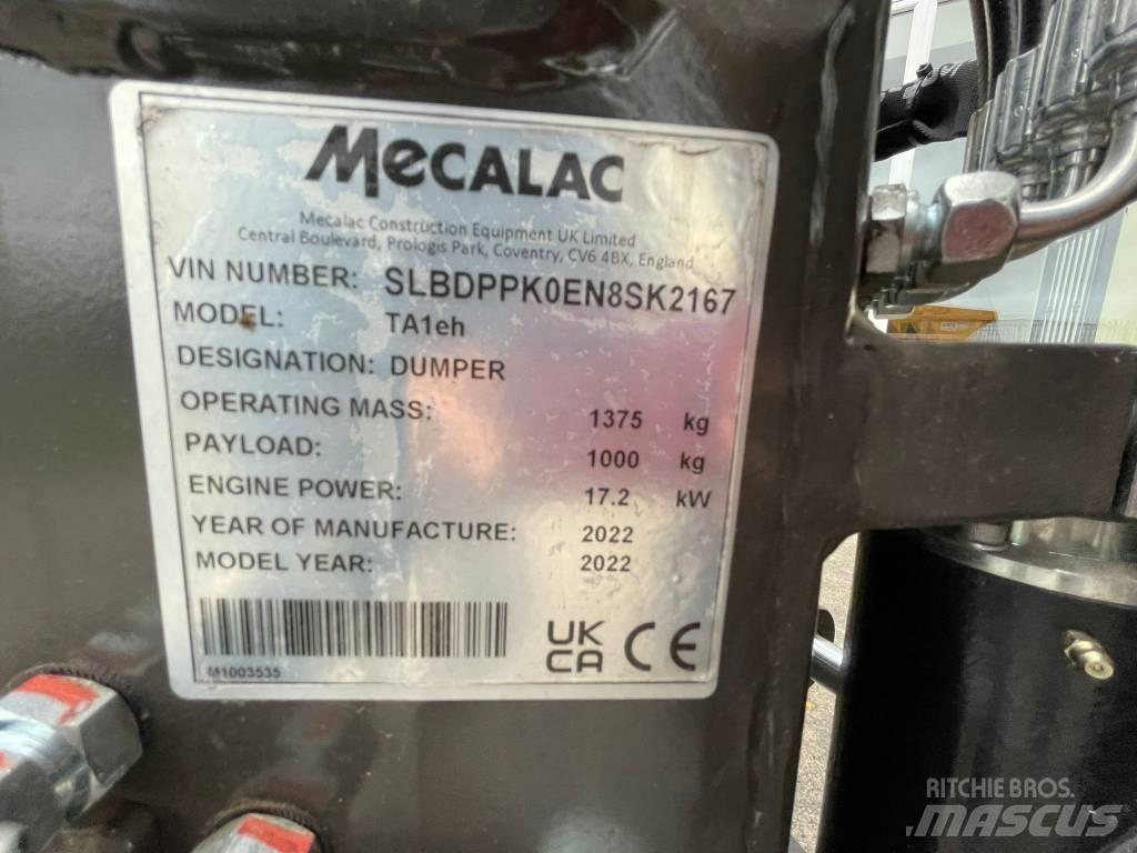 Mecalac TA1EH Dumpers εργοταξίου