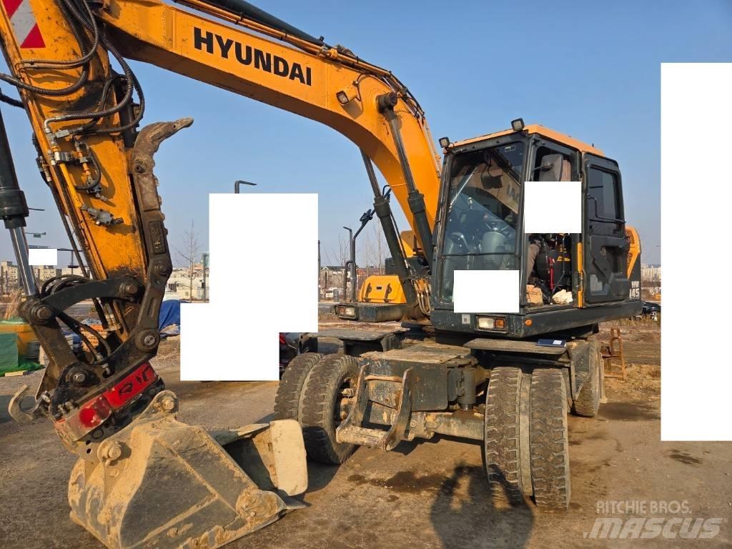 Hyundai HW 145 Εκσκαφείς με τροχούς - λάστιχα