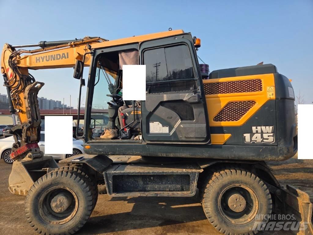 Hyundai HW 145 Εκσκαφείς με τροχούς - λάστιχα
