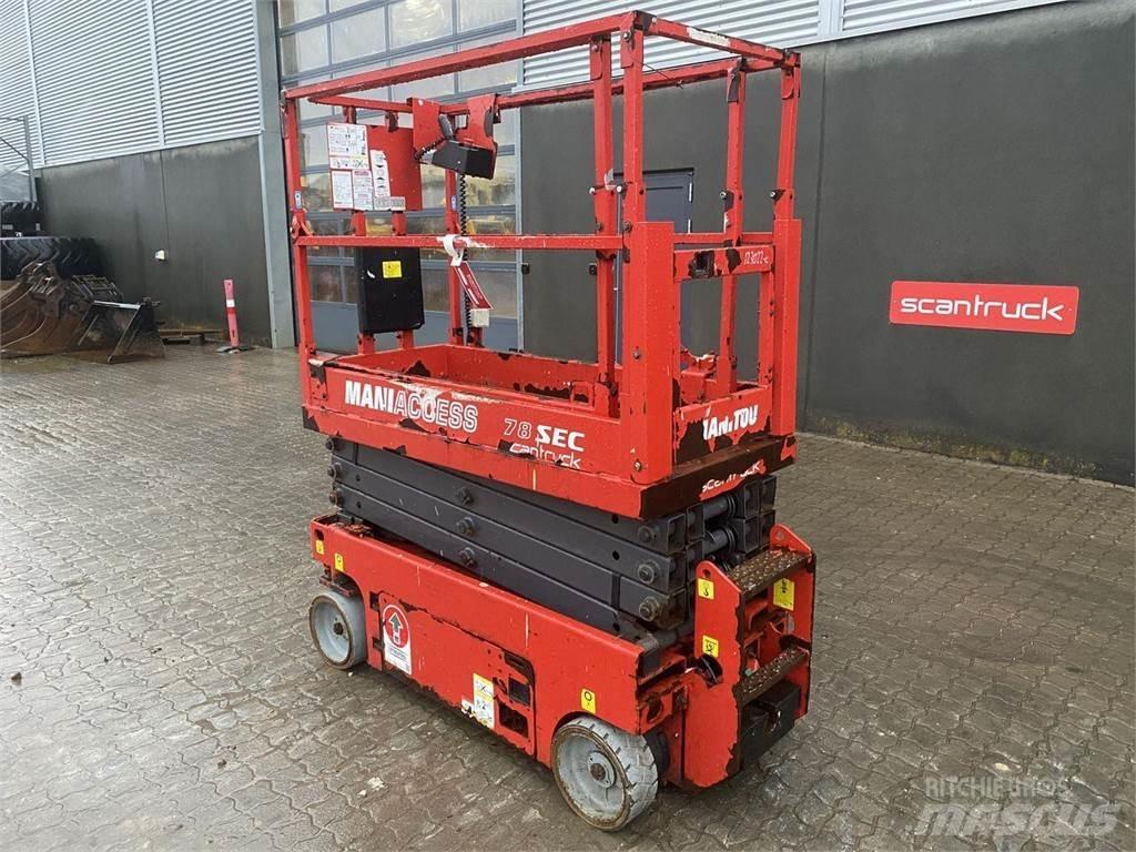Manitou 78SEC Ανυψωτήρες ψαλιδωτής άρθρωσης