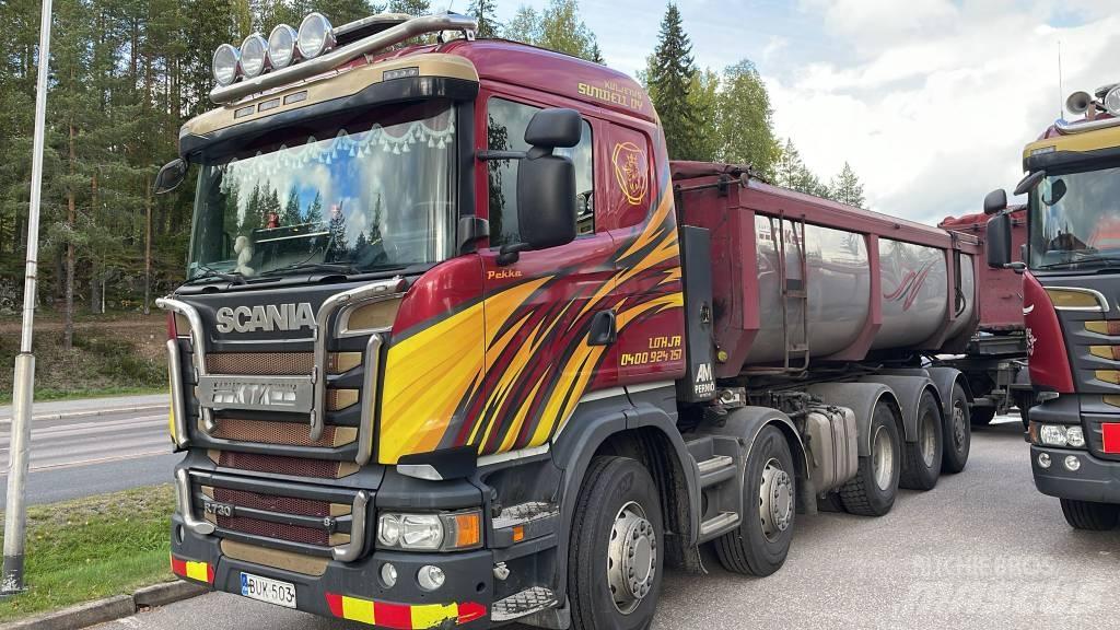 Scania R730 Φορτηγά με γερανό & γάτζο