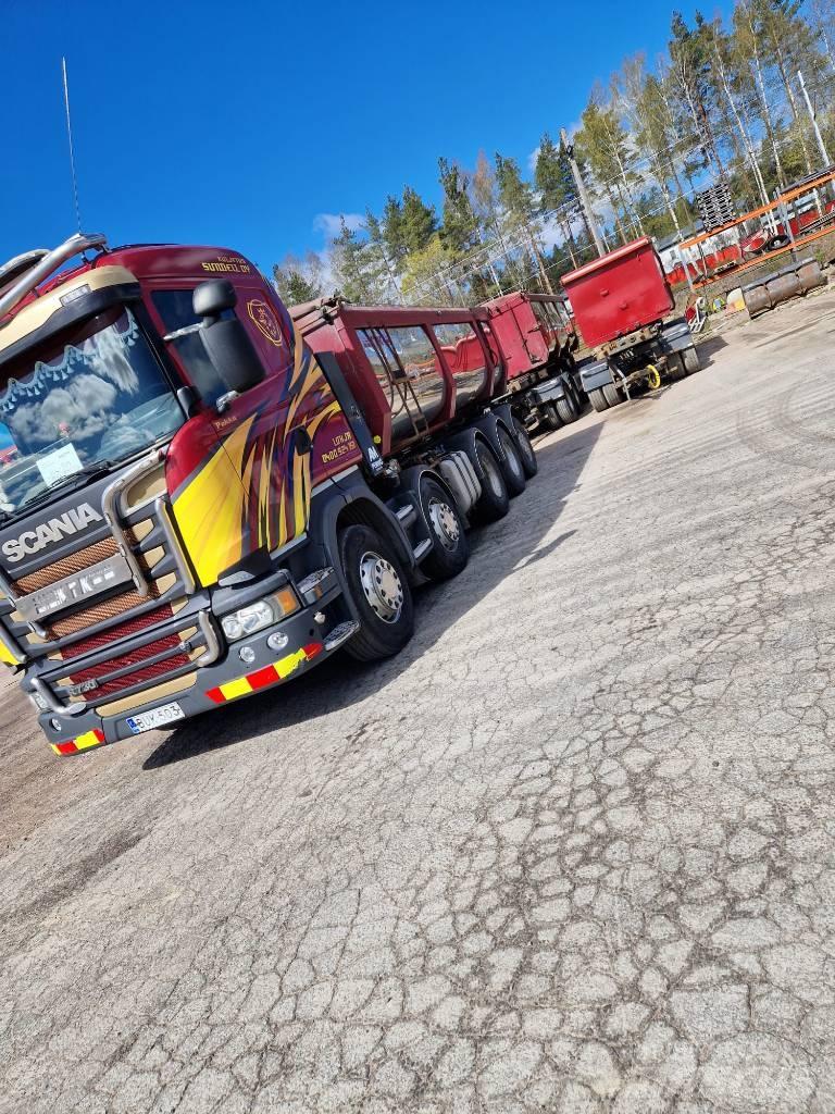 Scania R730 Φορτηγά με γερανό & γάτζο