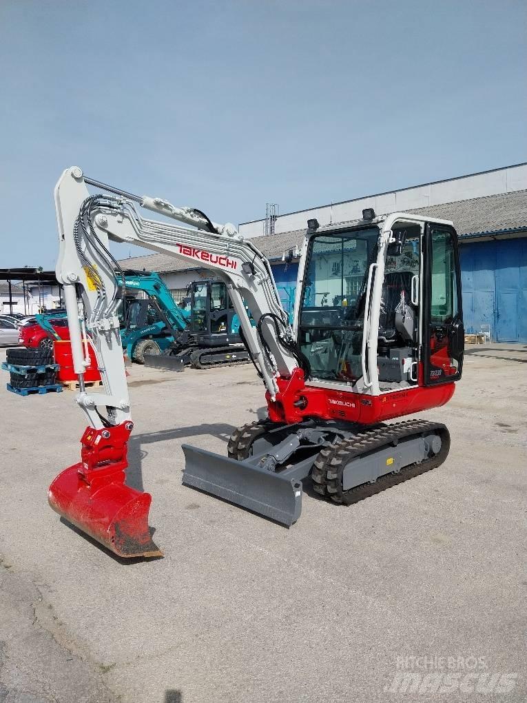 Takeuchi TB230 Εκσκαφάκι (διαβολάκι) < 7t