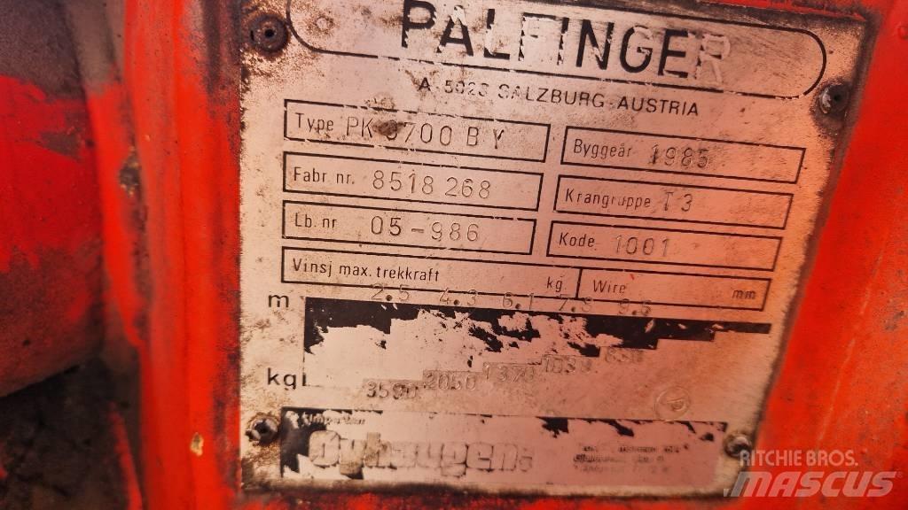 Palfinger PK 9700 Γερανοί φορτωτές