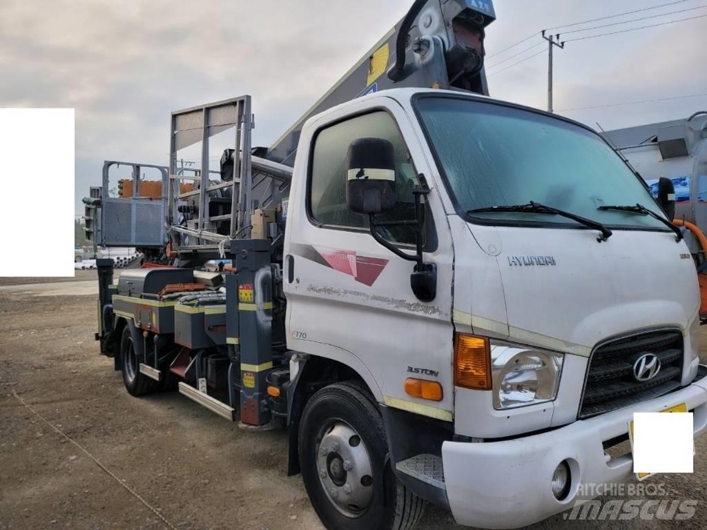 Horyong SKY 2804N Εναέριες πλατφόρμες τοποθετημένες σε φορτηγό