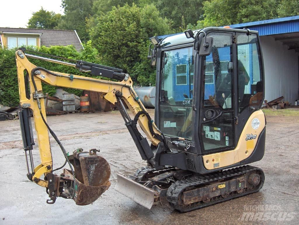 Yanmar SV 18 Εκσκαφάκι (διαβολάκι) < 7t