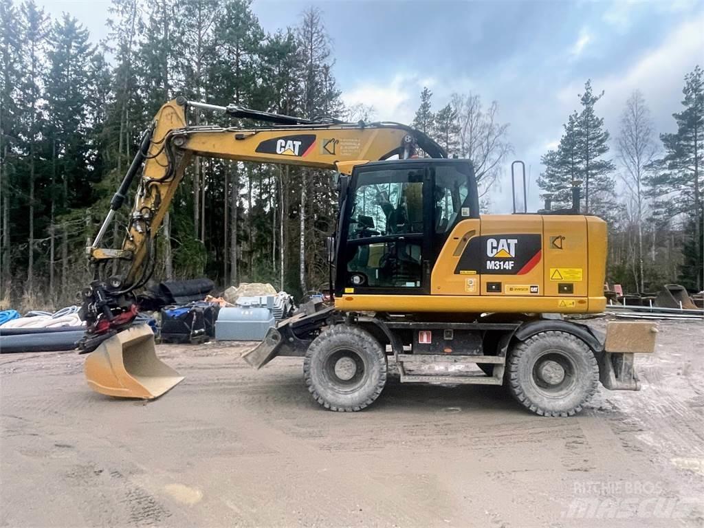 CAT M 314 F Εκσκαφείς με τροχούς - λάστιχα