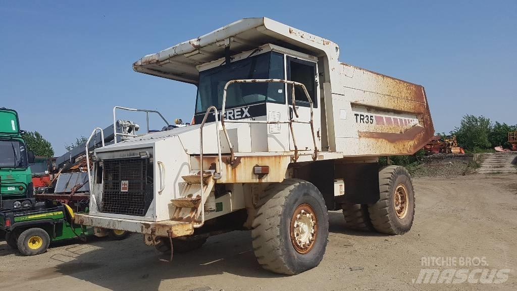 Terex TR 35 Άκαμπτα Dumper με ανατρεπόμενο κάδο
