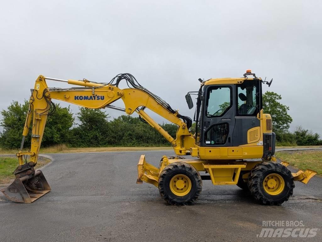Komatsu PW 98 MR-8 Εκσκαφείς με τροχούς - λάστιχα