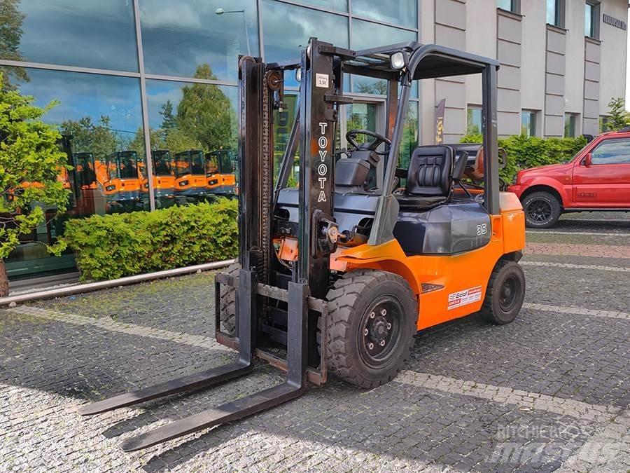 Toyota 7FG35 Περονοφόρα ανυψωτικά κλαρκ με φυσικό αέριο LPG