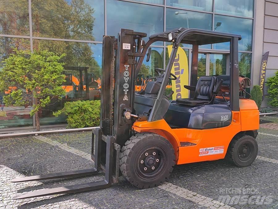 Toyota 7FG35 Περονοφόρα ανυψωτικά κλαρκ με φυσικό αέριο LPG
